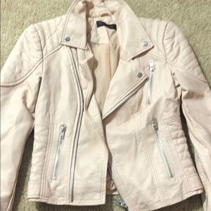 Pink Leather Jacket